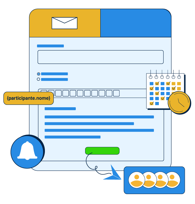 Inicie o e-mail marketing para eventos